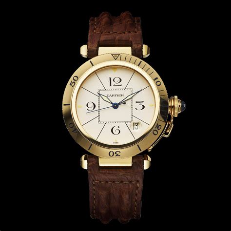 cartier pasha 97056|pasha de cartier leather watch.